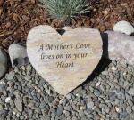 Heart stone A Mother's Love, Linda Israel.jpg