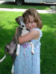 Arneis Miller and her human friend.jpg